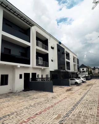 Contemporary 5 Bedroom Terraced Corner-piece House, Wuye, Abuja, Terraced Duplex for Sale