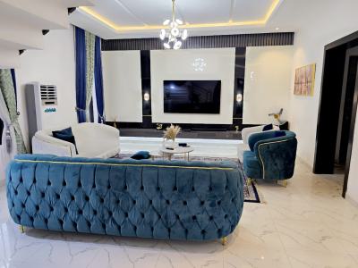 Fully Furnished 4bedroom Duplex, Lekki Scheme Estate, Ajah, Lagos, Detached Duplex for Rent