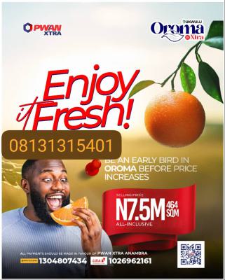 Plots of The Land in Ukwulu, Behind Ukwulu Health Centre, Dunukofia, Anambra, Mixed-use Land for Sale