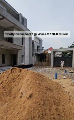 Luxury 5 Bedroom Duplex with 2 Rooms Bq, Wuse 2, Abuja, Detached Duplex for Sale