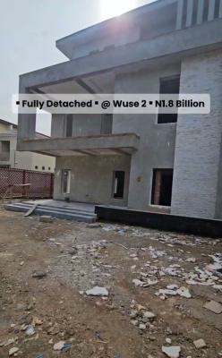Luxury 5 Bedroom Duplex with 2 Rooms Bq, Wuse 2, Abuja, Detached Duplex for Sale