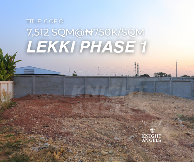 a Prime 7,512 Sqm Property, Lekki Phase 1, Lekki, Lagos, Mixed-use Land for Sale