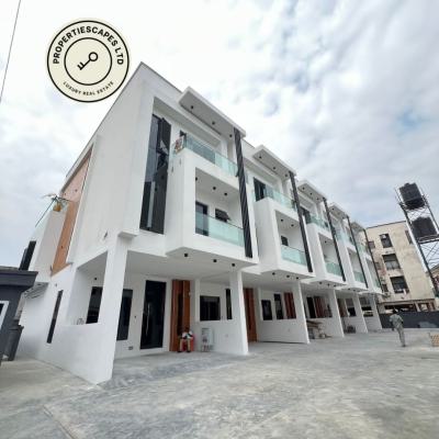 5bedroom Terrace with Bq, Osapa, Lekki, Lagos, Terraced Duplex for Sale