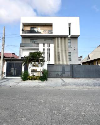 Luxury 4-bedroom Terrace with a Bq, Lekki Phase 1, Lekki, Lagos, Terraced Duplex for Rent