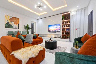 Grace 3 Bedrooms Apartment, Elegba Festival Drive Estate, Oniru, Victoria Island (vi), Lagos, Flat / Apartment Short Let