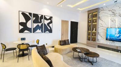 Brand New 2bed Smart Home with Rooftop Pool and Gym, Lekki Phase 1, Lekki, Lagos, House Short Let