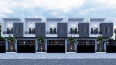4 Bedroom Terrace Self Compoud Available with Quality Facilities, Ikota, Lekki, Lagos, Semi-detached Duplex for Sale