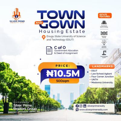 Town & Gown, Esut, Enugu, Enugu, Mixed-use Land for Sale