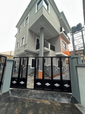 Specious 5 Bedroom Duplex with a Room Bq and Security House, Gra Phase 2, Magodo, Lagos, Detached Duplex for Sale