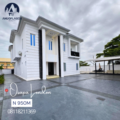 Best Deal Available in The Best Estate in Osapa London, Osapa, Lekki, Lagos, Detached Duplex for Sale