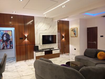 Deluxe & Exquisitely Finished Luxury 3 Bedroom Fully  Apartment + Wif,, Yaba, Alagomeji, Yaba, Lagos, Flat / Apartment Short Let