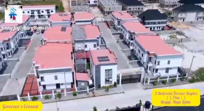 Fast Selling 3 Bedroom Terrace Duplex, Eleko Bogije Ibeju-lekki, Bogije, Ibeju Lekki, Lagos, Terraced Duplex for Sale