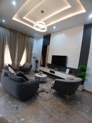 Fully Furnished 5 Bedroom Terrace Duplex with 1room Bq, Diplomatic Zone, Guzape District, Abuja, Terraced Duplex for Rent