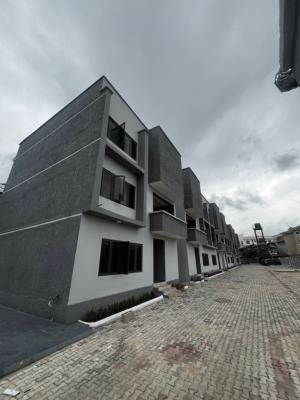 4 Bedrooms Terraced Duplex with Study Room and Bq, Spg Road, Ologolo, Lekki, Lagos, Terraced Duplex for Sale