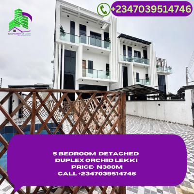 Luxury 5 Bedroom Detached Duplex, Orchid Lekki, Lekki, Lagos, Detached Duplex for Sale