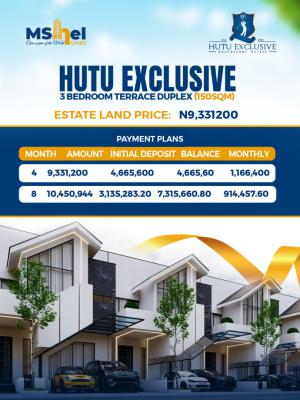 150sqm Land in a Serene Location, Hutu Abuja, Airport Road, Before Centenary City F.c.t, Lugbe District, Abuja, Residential Land for Sale