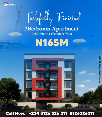 Meralda Heights-tastefully Finished 2 Bedroom Apartments, Freedom Way, Lekki Phase 1, Lekki, Lagos, Flat / Apartment for Sale