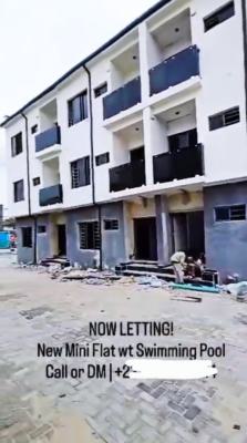 *all New Standard Ensuit 1 Bedroom Apt with Swimming Pool, in a Mini Court, Abijo, Lekki, Lagos, Mini Flat (room and Parlour) for Rent