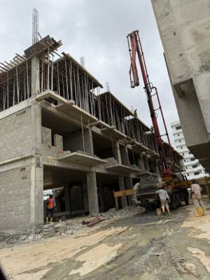 5 Bedroom with a Study and Bq, Lekki Phase 1, Lekki, Lagos, Terraced Duplex for Sale