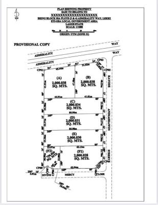 4000sqm Land, Admiralty Way., Admiralty Way, Lekki Phase 1 Lagos Nigeria, Lekki Phase 1, Lekki, Lagos, Mixed-use Land for Sale