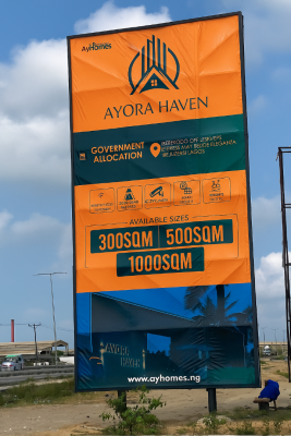 Already Fenced Plots - Very Affordable, Ayora Haven Estate, Off Lekki Epe Expressway, Ibeju Lekki, Lagos, Mixed-use Land for Sale