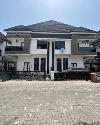 Lovely 4 Bedroom Semi Detached Duplex with Bq, Chevron, Lekki, Lagos, Semi-detached Duplex for Sale