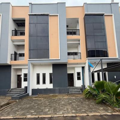 Newly Built 4 Bedroom Terrace Duplex with Bq and 2 Bedroom Basement, Katampe Extension, Katampe, Abuja, Terraced Duplex for Sale