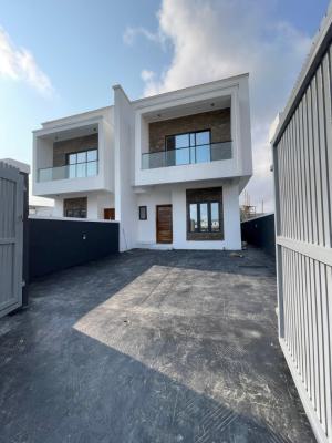 Affordable 4 Bedroom Semi  Detached Duplex with Bq in a Secured Estate, Ajah, Lagos, Semi-detached Duplex for Sale