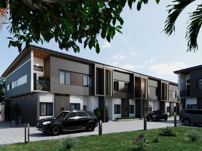 3 Bedroom Duplex, Atunrase Estate, Gbagada, Lagos, Terraced Duplex for Sale