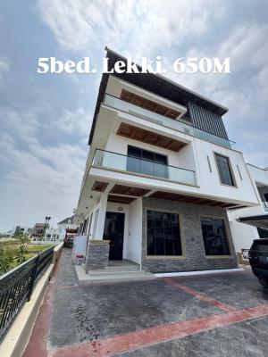 Furnished Waterview  5 Bed with Pool and Cinema, Megamound Lekki County Homes Ikota, Lekki, Lagos, House for Sale