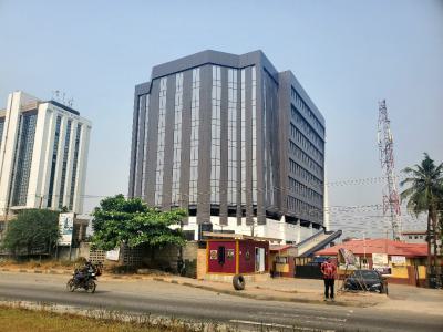 Porsche & Aesthetically Built Open Plan Office Spaces on 8 Floors, Off Issac John Street Ikeja, Ikeja, Lagos, Office Space for Rent