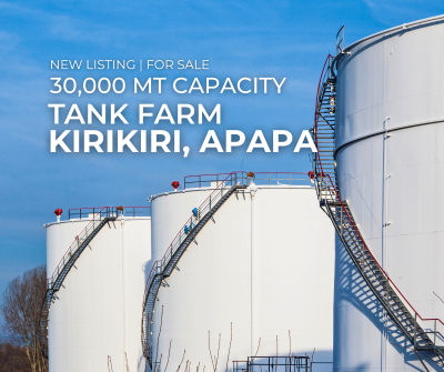 30,000 Mt  Capacity Tank Farm, Kirikiri, Apapa, Lagos, Tank Farm for Sale