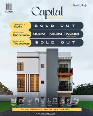 Cash Generating 1-bed with High Return, Appreciation & Payment Plan, Off Toyin Street, Ikeja, Lagos, Block of Flats for Sale