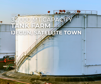 32,000 Mt Capacity Tank Farm, Ijegun, Satellite Town, Ojo, Lagos, Factory for Sale