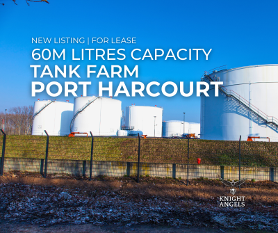 60 Million Litres Tank Farm, Port Harcourt, Rivers, Tank Farm for Rent
