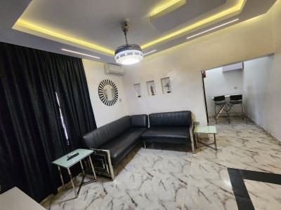 2 Bedrooms Serviced Apartment, Cg Apartments, Juli Estate, Off Kudirat Abiola Way, Oregun, Ikeja, Lagos, Flat / Apartment Short Let