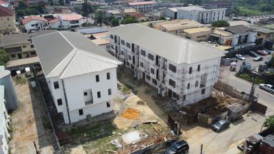 Newly Built 4 Bedrooms Terraced House with 1 Room Boys Quarters, Awuse Estate, Opebi, Ikeja, Lagos, Terraced Duplex for Sale