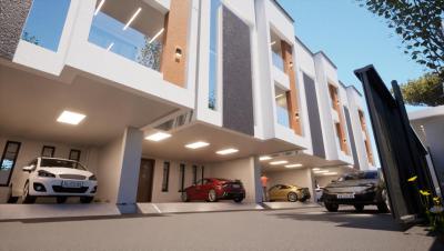 a 4 Bedroom Terrace House (off Plan Project), Platinum Way, Osapa, Lekki, Lagos, Terraced Duplex for Sale