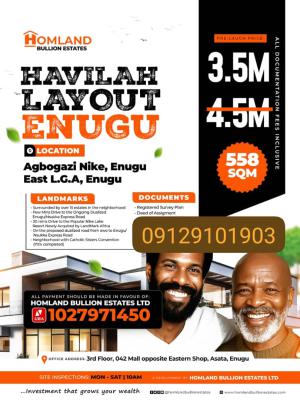 Plots of Affordable Lands in Enugu, Agbogazi Nike, Enugu, Enugu, Mixed-use Land for Sale