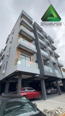 2 Bedroom Serviced Apartment with Swimming Pool, Elevator, Ikate, Lekki, Lagos, Flat / Apartment for Sale
