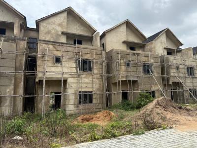 Distress Shell 5 Bedroom Terrace Duplex, Ken Nnamani Street, Wuye, Abuja, Terraced Duplex for Sale