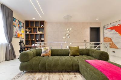 a Brand New Luxury 3 Bedroom Apartment with Ps5, Air Hockey, 24/7 Secur, Victoria Island (vi), Lagos, Flat / Apartment Short Let