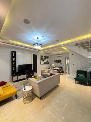 Spacious 3 Bedroom Terrace with Bq, Banana Island, Ikoyi, Lagos, Terraced Duplex for Rent