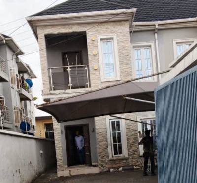 4-bedroom Semi-detached Duplex with a Room Bq Is Now Available, Osapa, Lekki, Lagos, Semi-detached Duplex for Sale