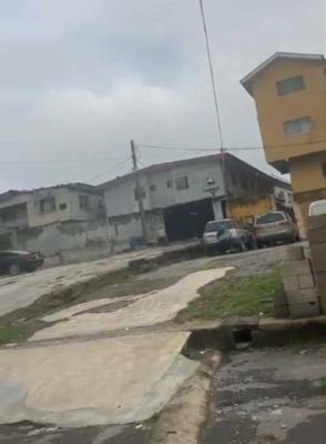 a Block of 4 Units 2 Bedroom Flats on Dry Full Plot, Ifako Gabdaga, Gbagada, Lagos, Flat / Apartment for Sale