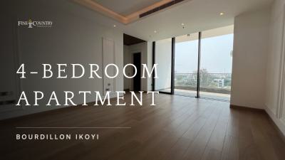 4 Bedroom Apartment, Buourdillon, Ikoyi, Lagos, House for Sale