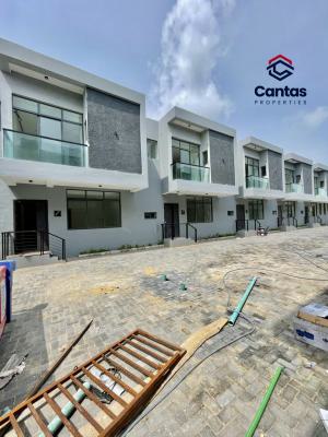 Brand New 4 Bedroom Terrace Duplex, New Road..chevron Axis, Lekki, Lagos, Terraced Duplex for Rent