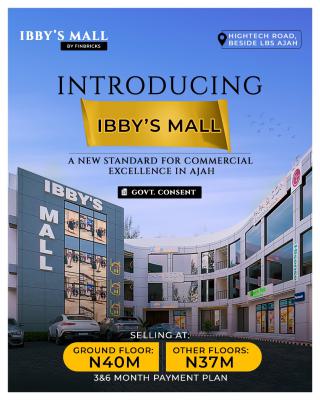 Ibbys Mall By Finebricks, Ibbys Mall, a Contemporary Commercial Hub Thoughtfully Situated Along, Sangotedo, Ajah, Lagos, Plaza / Complex / Mall for Sale