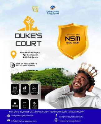 Estate Land, Mountain View Layout, 9th Mile Rd., Enugu, Enugu, Mixed-use Land for Sale