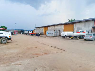 16 Plots of Land with Warehouses & Offices, Trans Amadi, Port Harcourt, Rivers, Warehouse for Sale